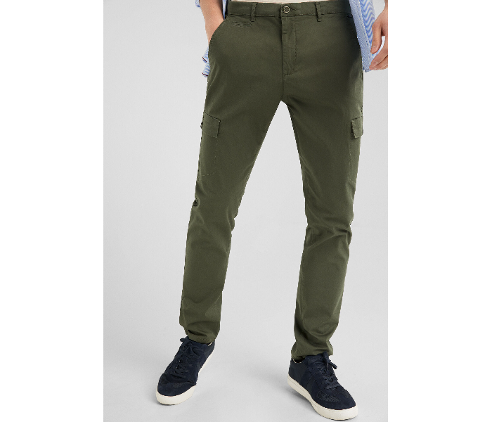 Springfield 155573124 Size 44 Chinos for Men - Green - Zoom Image 1