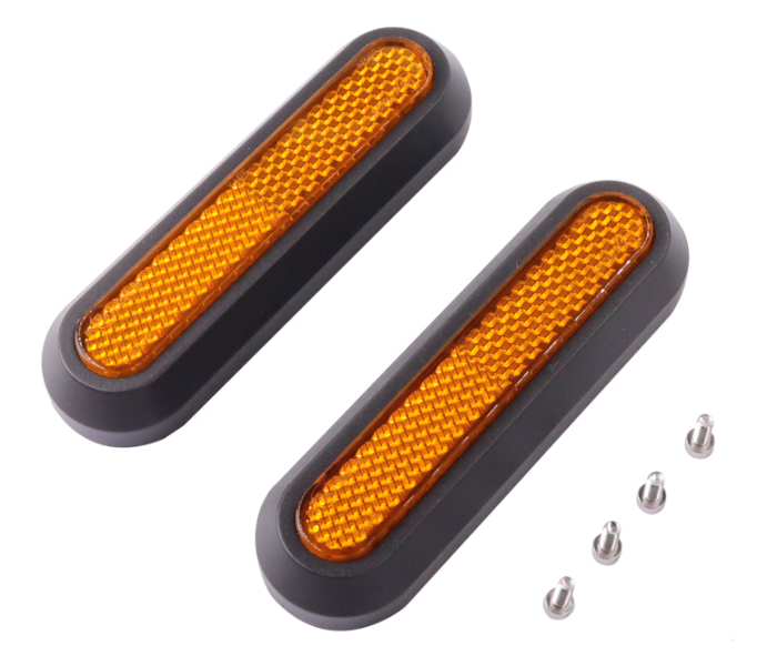 Wheel Cover Protection Reflector Shell for Xiaomi Electric Scooter - Yellow - Zoom Image 1