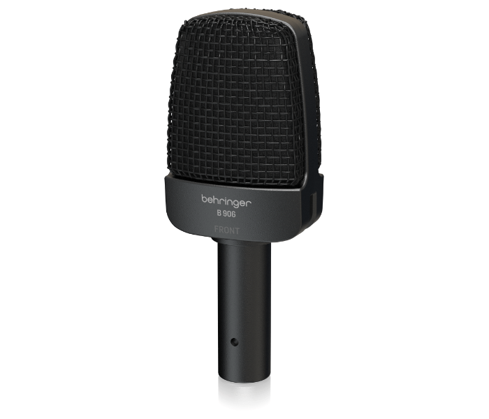 Behringer B906 Dynamic Microphone for Instrument and Vocal Applications - Black - Zoom Image 2