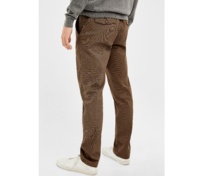 Springfield 155615059 Size 38 Chinos for Men - Brown - Zoom Image 3