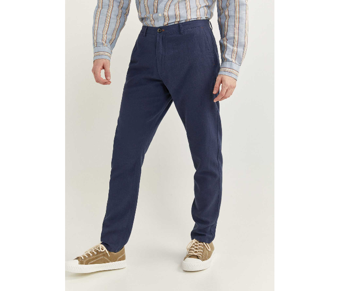 Springfield 155712214 Size 42 Chinos for Men - Medium Blue - Zoom Image 1