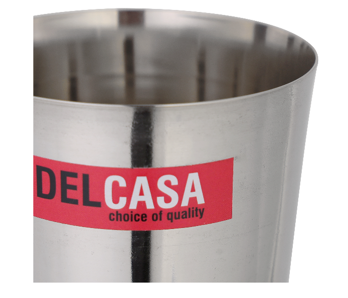 Delcasa DC2204 0.080Gram Stainless Steel Plain Drinking Glass - Silver - Zoom Image 3