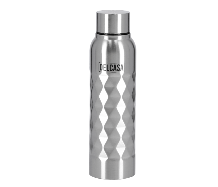 Delcasa DC1586 750ml Stainless Steel Reusable and Lightweight Water Bottle - Silver - Zoom Image 1