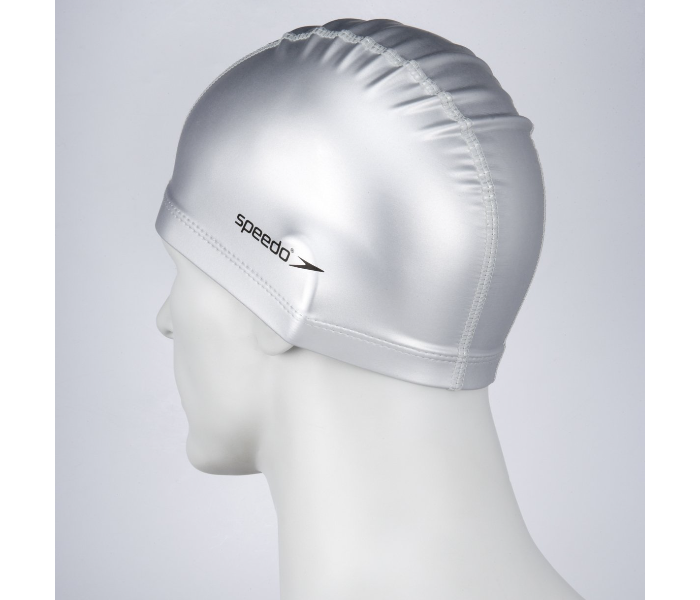 Speedo Unisex Swim Pace Cap for Adults - Silver - Zoom Image 1