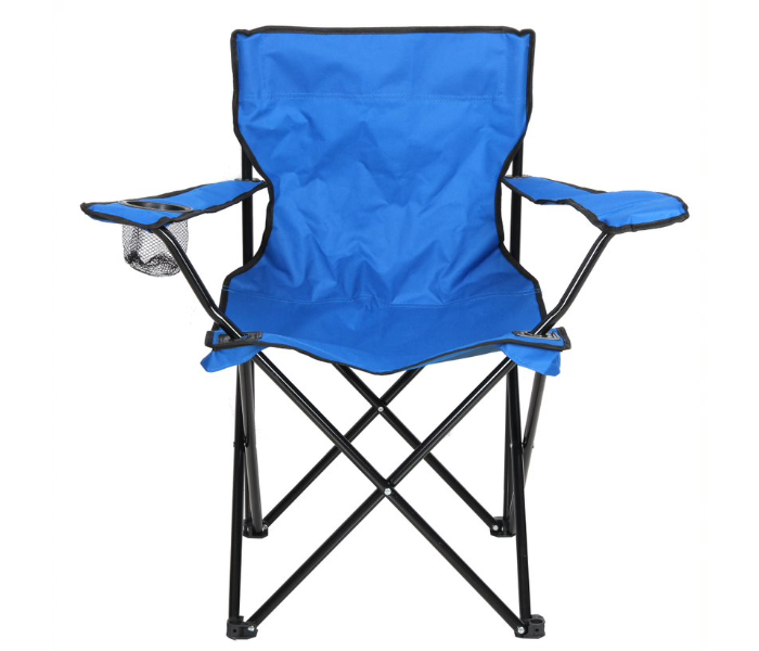 Portable LAC7096 Foldable Camping Beach Chair -Blue - Zoom Image 1