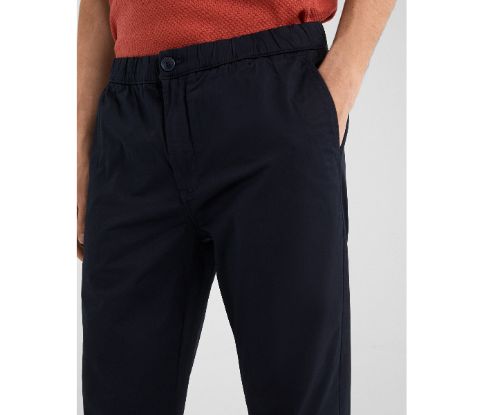 Springfield 155603711 Size 42 Chinos for Men - Dark Blue - Zoom Image 2