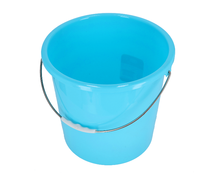 Delcasa DC1641 20 Litre Lightweight Plastic Bucket with Lid and Handle - Blue - Zoom Image 2