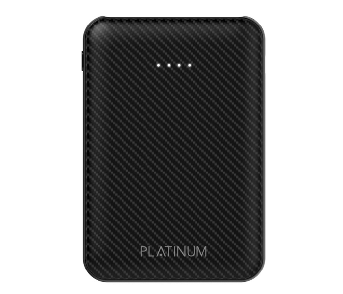 Platinum P-PBCBN6BK CARBON Series 6000mAh Power Bank - Black - Zoom Image 1