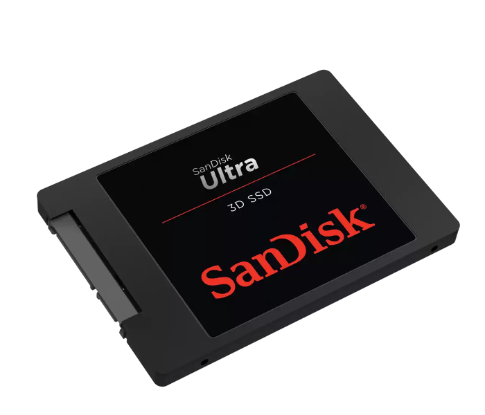 SanDisk SDSSDH3-500G-G25 Ultra 3D SSD 500GB - Black - Zoom Image 1