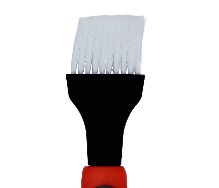 Delcasa DC1924 21x4 cm Durable Nylon Cooking Brush -Silver and Red - Zoom Image 3