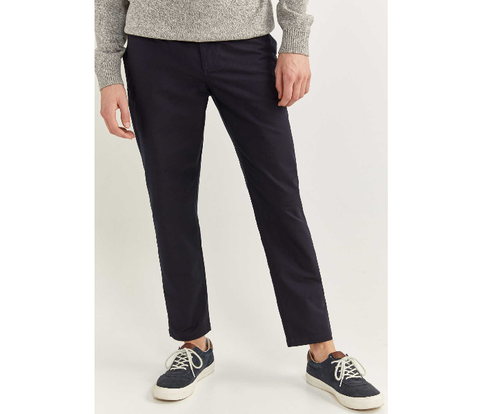 Springfield 155714910 Size 44 Chinos for Men - Navy - Zoom Image 1