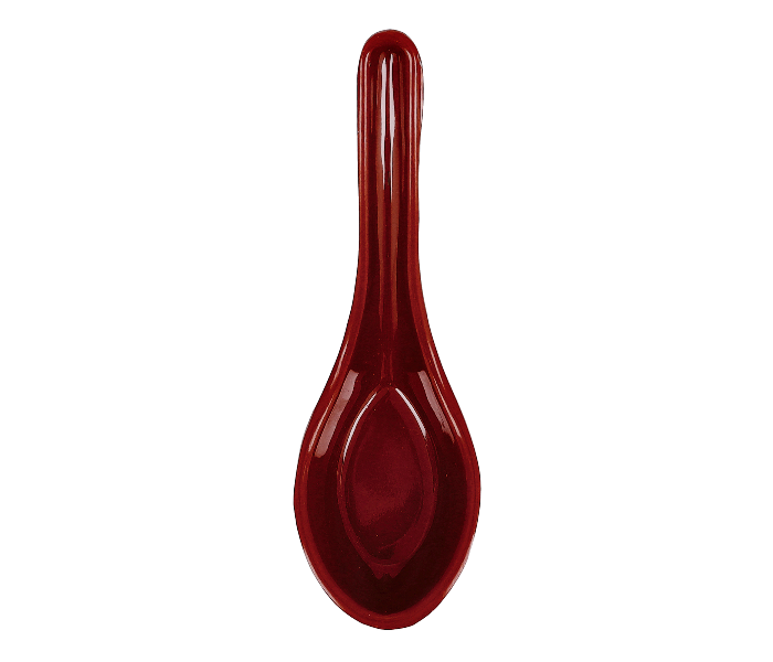 Delcasa DC2314 25Gram Melamine Soup Spoon - Maroon - Zoom Image 2