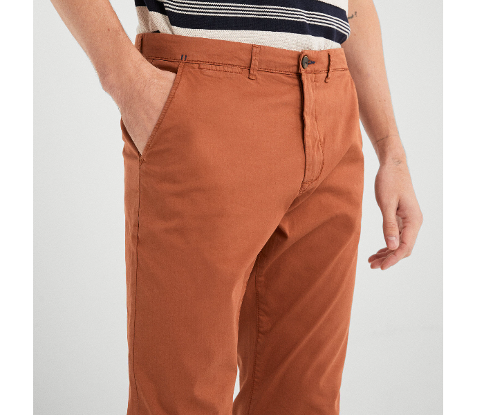 Springfield 155568564 Size 44 Chinos for Men - Orange - Zoom Image 2