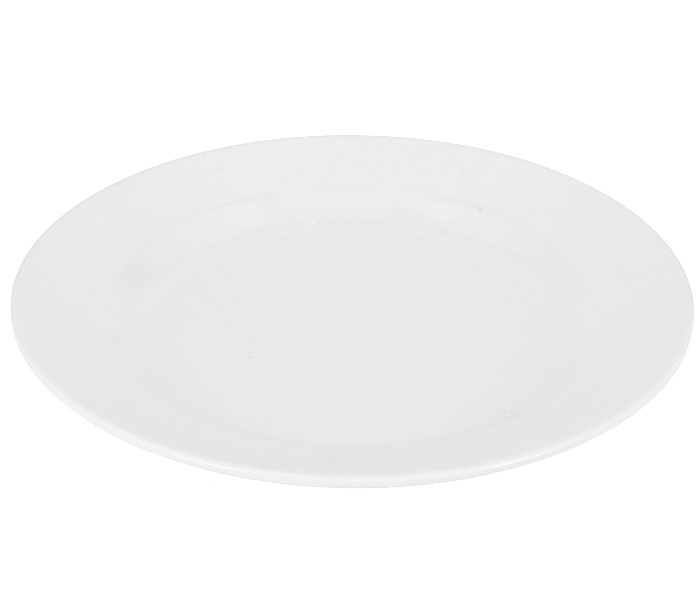 Delcasa DC2320 10 Inch Melamine Deep Dinner Plate - White - Zoom Image 3