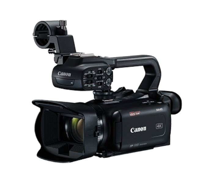 Canon XA40 Professional UHD 4K Camcorder - Black - Zoom Image 1