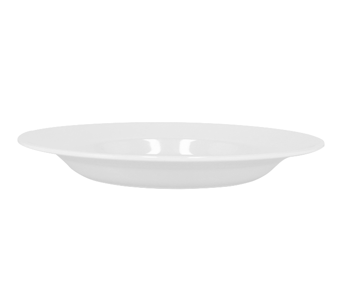 Delcasa DC2320 10 Inch Melamine Deep Dinner Plate - White - Zoom Image 4