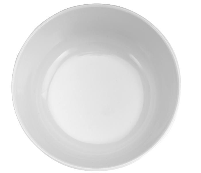 Delcasa DC2322 3.5 Inch Melamine Soup Bowl - White - Zoom Image 3