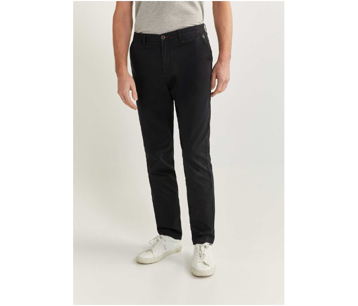 Springfield 155702501 Size 44 Chinos for Men - Black - Zoom Image 1