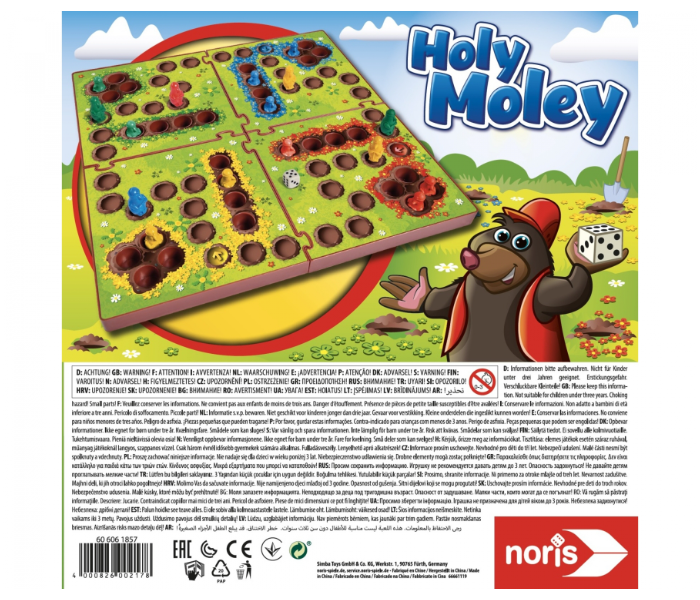 Noris 606061857 Holy Moley Board Game for Kids - Zoom Image 3