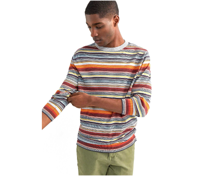 Springfield 141771140 XXL Cotton Knitwear for Men - Grey - Zoom Image 1