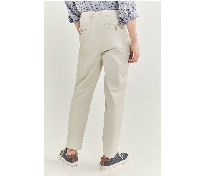 Springfield 155704198 Size 40 Chinos for Men - White - Zoom Image 3