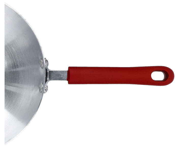 Delcasa DC2167 22CM  Aluminium Wokpan - Silver - Zoom Image 2