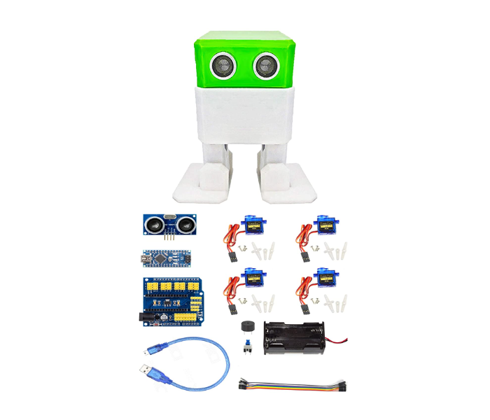 Otto V4 Mblock Graphics Programming Robot - White and Green - Zoom Image 2