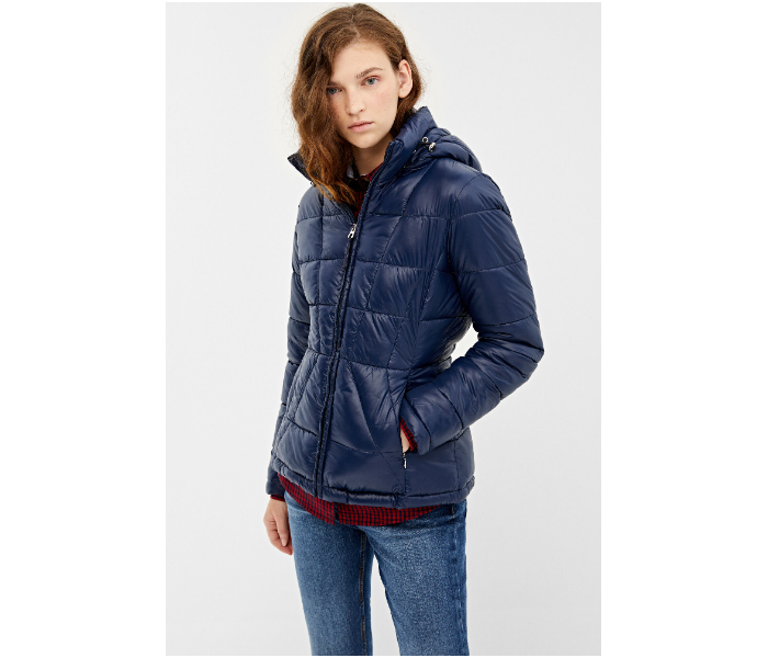 Springfield 827673019 Medium Jacket for Women - Dark Blue - Zoom Image 1