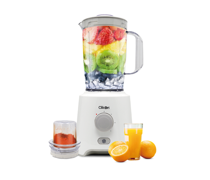 Clickon CK2639 350W Automatic 2 in 1 Blender - White - Zoom Image