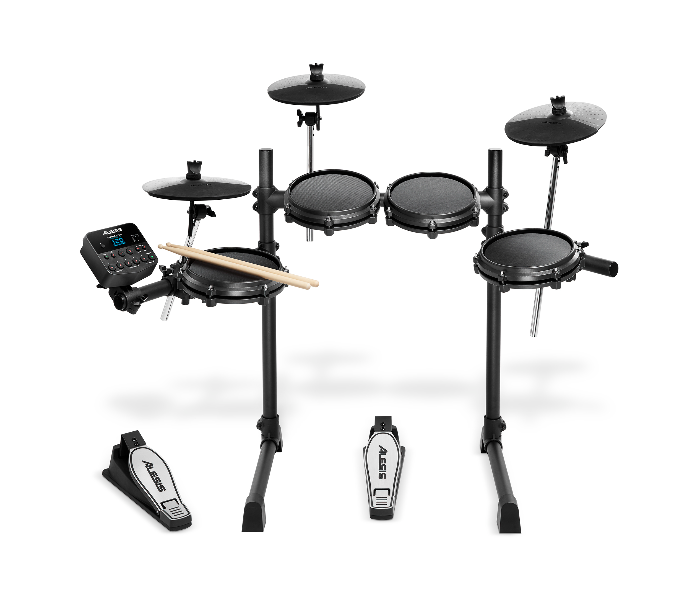 Alesis Turbo Mesh Kit 7 Piece All-Mesh Electronic Drum Kit - Black - Zoom Image 1