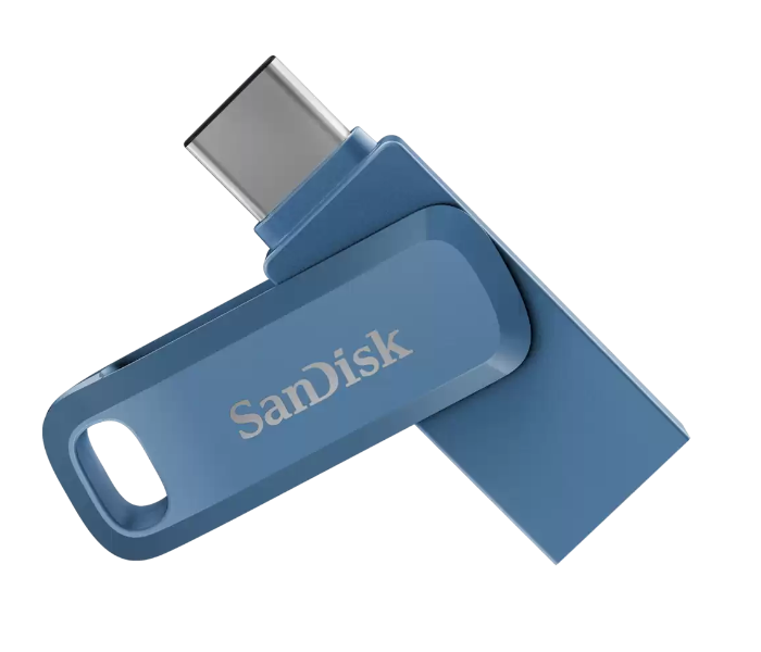 SanDisk SDDDC3-256G-G46NB Ultra Dual Drive Go USB Type C Flash Drive 256GB - Blue - Zoom Image 1