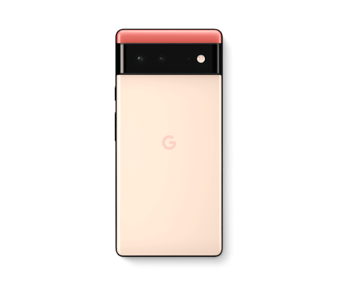 Google Pixel 6 8GB RAM 128GB with Google Tensor 5G Smartphone - Kinda Coral - Zoom Image 1