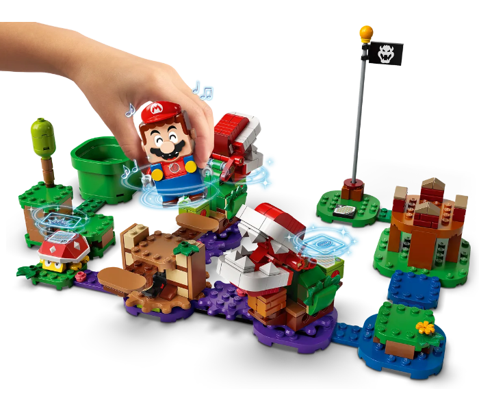 Lego 267 Pieces Super Mario Piranha Plant Puzzling Challenge Expansion Set for Kids - Zoom Image 3