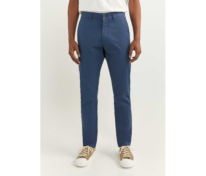 Springfield 155715712 Size 38 Chinos for Men - Medium Blue - Zoom Image 1