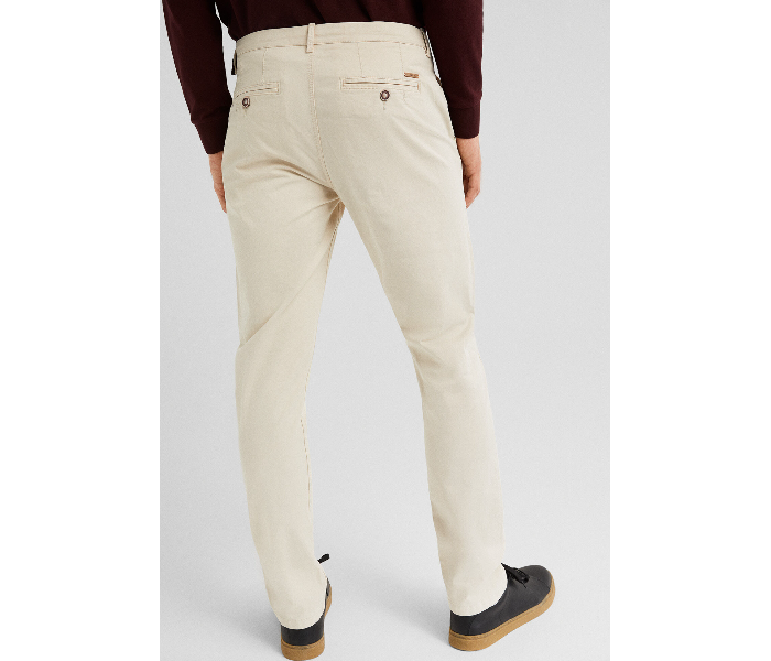 Springfield 155559697 Size 50 Chinos for Men - White - Zoom Image 3