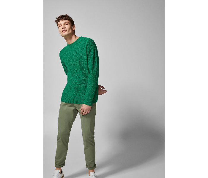 Springfield 155554526 Size 48 Chinos for Men - Green - Zoom Image 2