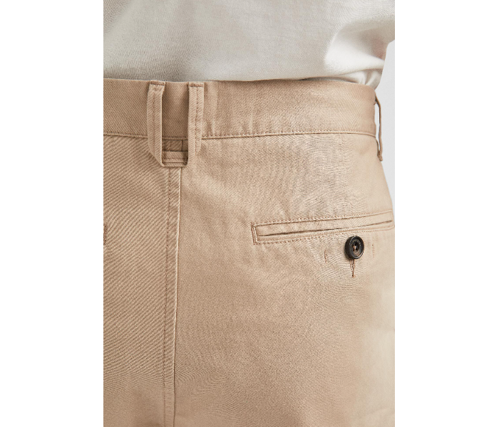 Springfield 155552951 Size 38 Chinos for Men - Beige - Zoom Image 4