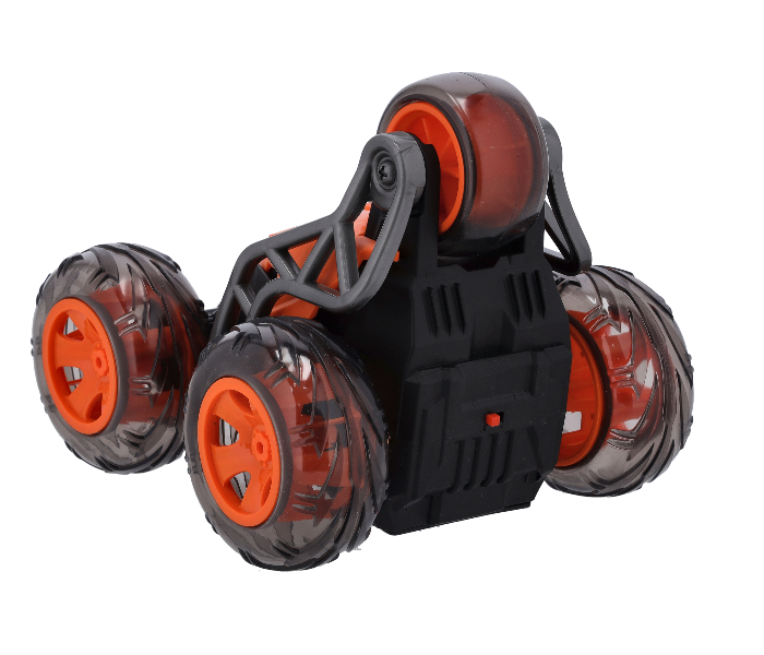 Merriboy MBRC1993 MKB 5 Wheel Stunt Toy Car with Remote Control - Orange and Black - Zoom Image 2