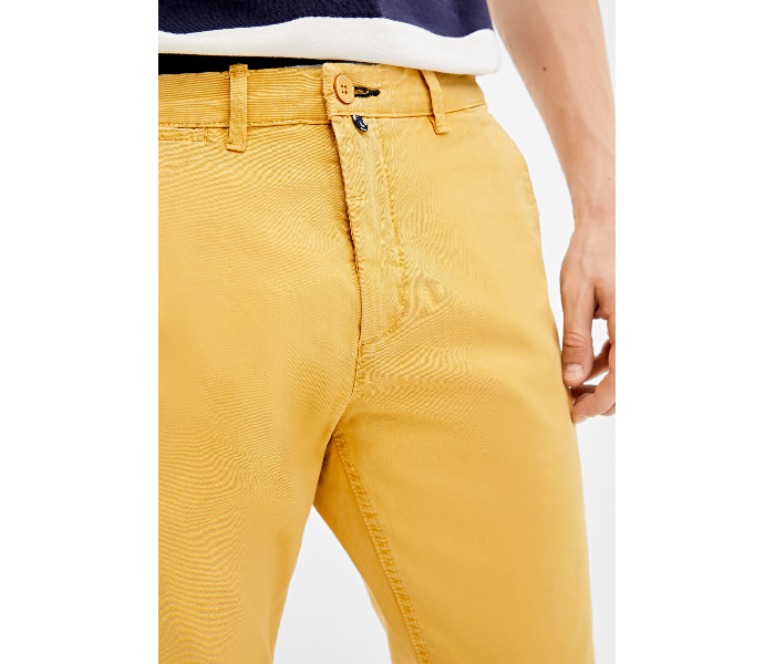 Springfield 155604507 Size 50 Chinos for Men - Yellow - Zoom Image 2