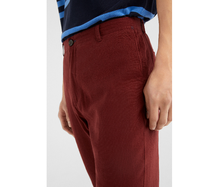 Springfield 155566968 Size 38 Chinos for Men - Wine - Zoom Image 2