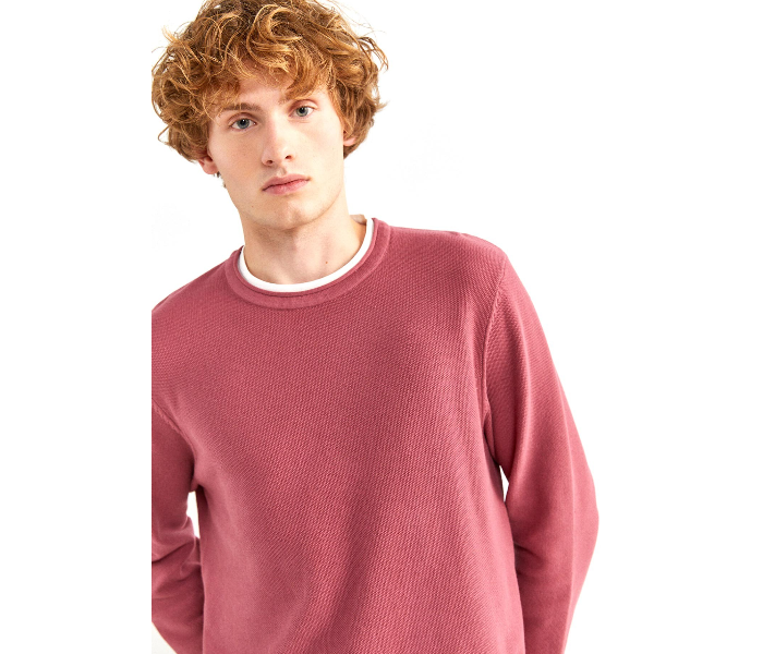 Springfield 141759272 XXL Cotton Knitwear for Men - Pink - Zoom Image 2