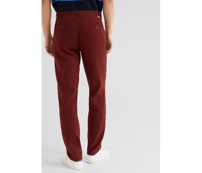 Springfield 155566968 Size 46 Chinos for Men - Wine - Zoom Image 3