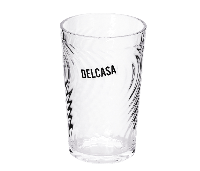 Delcasa DC1666 8 Oz 6 Pieces Durable and Lightweight Glass Tumbler Set - Clear - Zoom Image 3