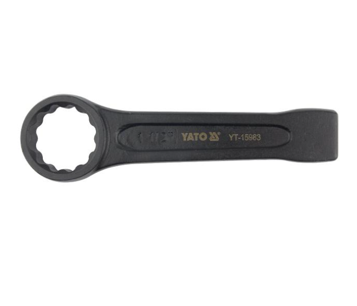 Yato YT-15982 1-7/16 Inch Cr-V Steel Ring Slogging Wrench - Black - Zoom Image