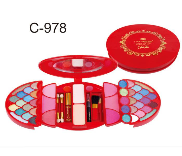 KMES C-978 Top Rated Makeup Kit for Women - Red - Zoom Image