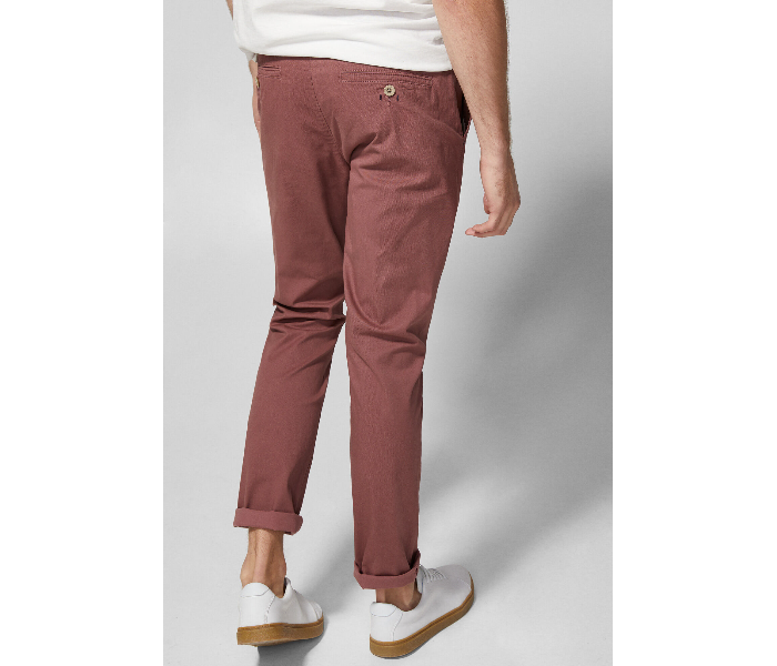 Springfield 155564269 Size 50 Chinos for Men - Maroon - Zoom Image 4