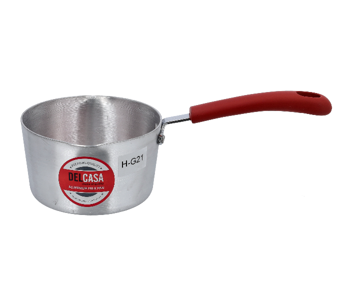 Delcasa DC2170 17cm Aluminium Milk Pan - Silver - Zoom Image 1