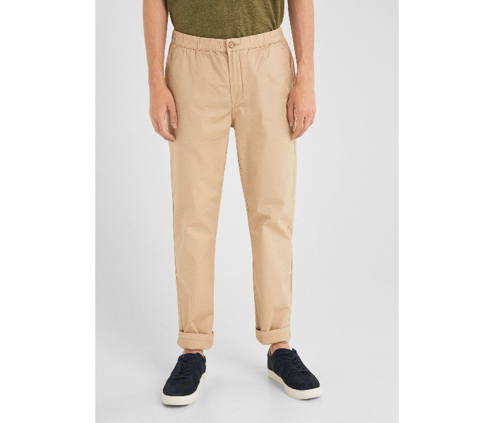 Springfield 155603751 Size 50 Chinos for Men - Beige - Zoom Image 1