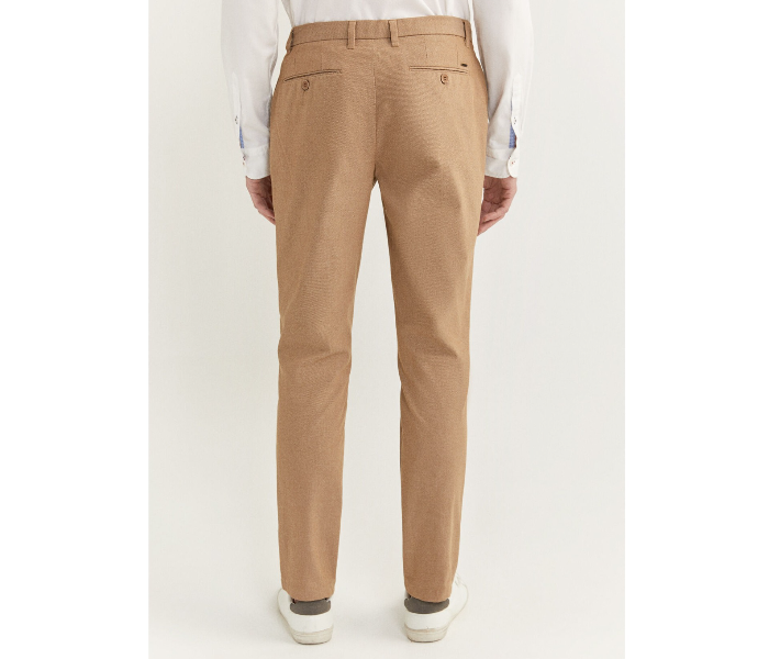 Springfield 155706854 Size 38 Chinos for Men - Beige - Zoom Image 3