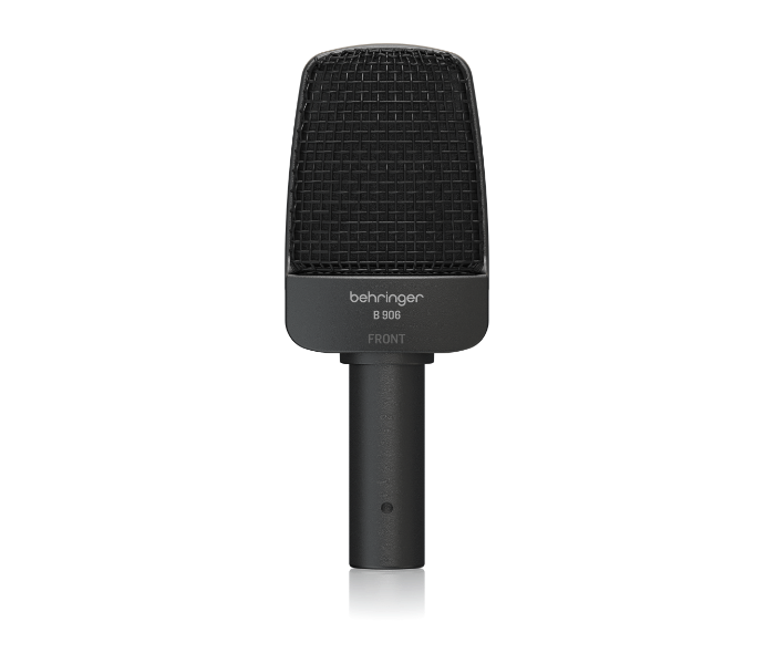 Behringer B906 Dynamic Microphone for Instrument and Vocal Applications - Black - Zoom Image 1